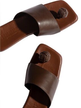 HEREU LOTETA BROWN SANDALS